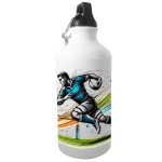 Gourde bidon sport Rugby en aluminium 500 ml