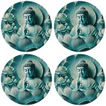 Dessous de verres sagesses de bouddha by Cbkreation par 4