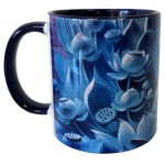 Mug sagesse de Bouddha par CBKreation bleu nuit