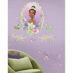 Grand sticker mural La Princesse et la Grenouille Portrait