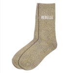 Paire de chaussettes  paillettes rebelle