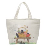 Sac repas isotherme en coton chatons en picmic