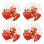Dessous de verres Fruits by Cbkreation par 4 - fraises