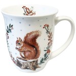 Mug en Porcelaine fine - cureuil - Storing For Winter