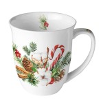 Mug en Porcelaine fine - Dcoration de Nol